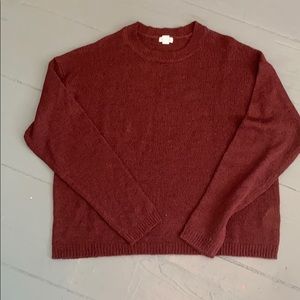 NWOT: Maroon sweater